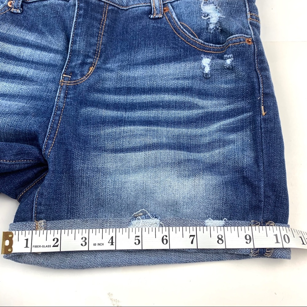 Jean Shorts Stretch Mid Rise, Juniors 6 - Picture 4 of 11